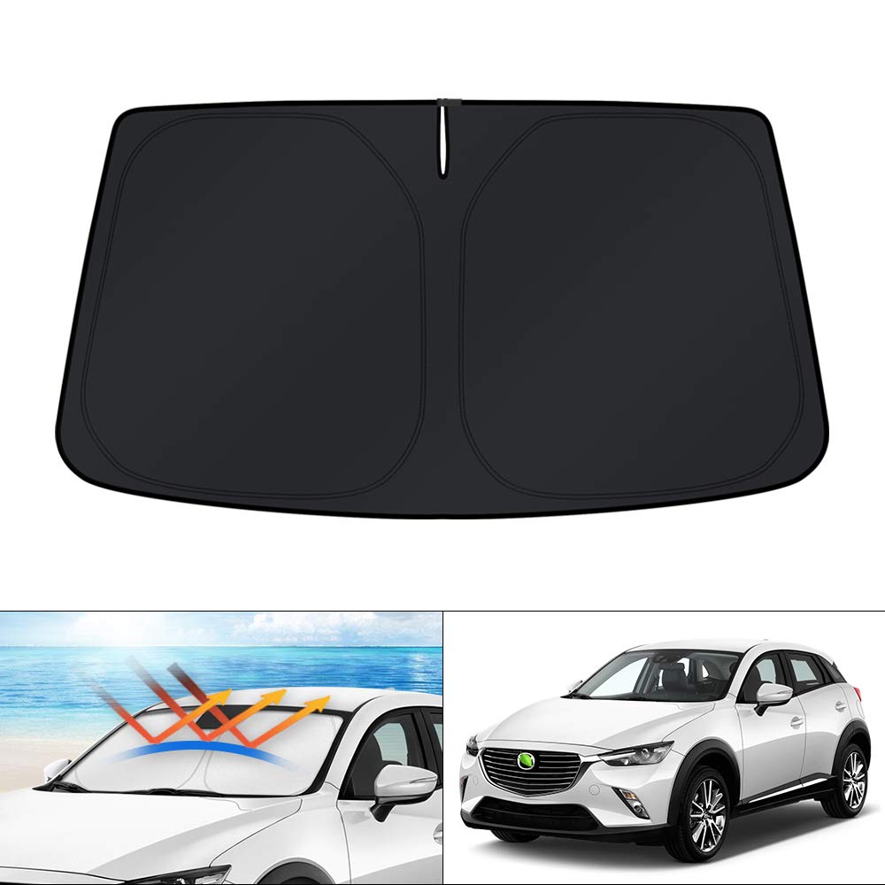KUST front packaging showing Mazda CX-30 fit and easy install benefit