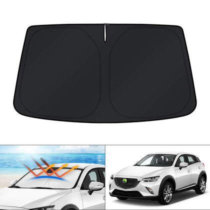 KUST front packaging showing Mazda CX-30 fit and easy install benefit