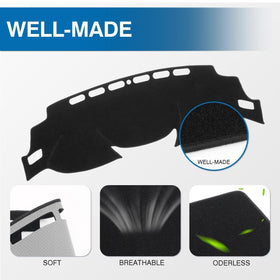 KUST installed in Nissan Rogue cockpit reducing glare and heat