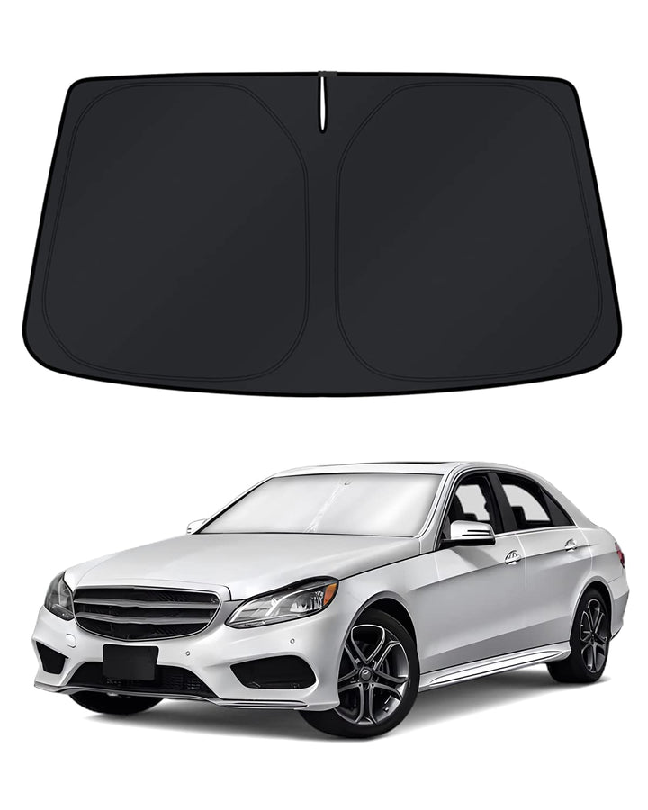 KUST front view of shade for E‑Class showing exact fit advantage