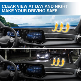 KUST included double-sided nano tape displayed for easy installation benefit