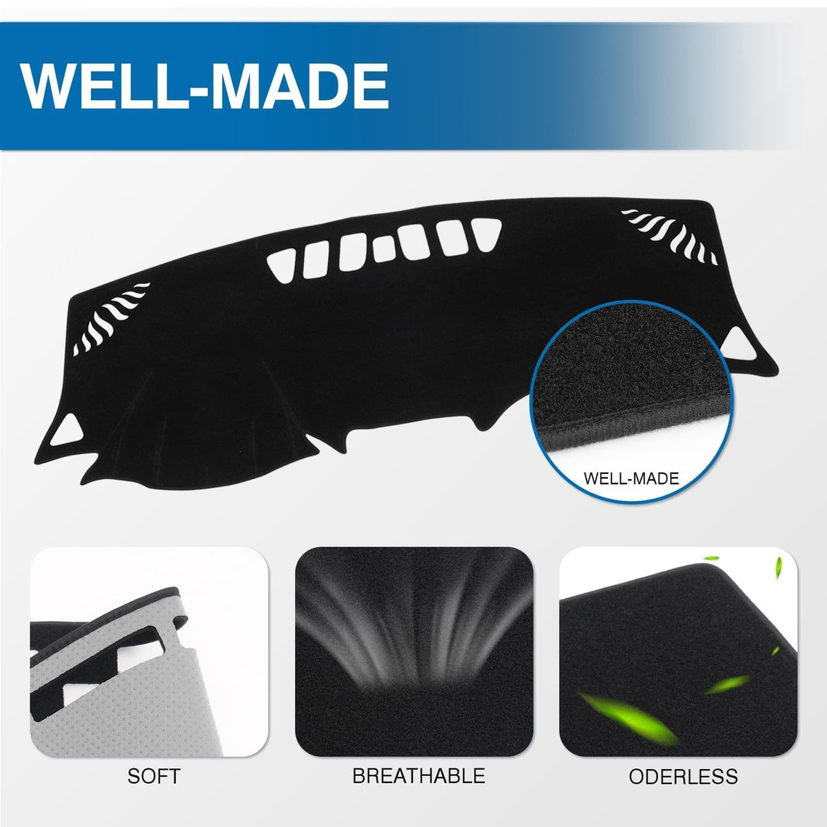 KUST detailed vent and sensor cutouts maintaining full functionality