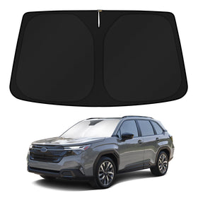 KUST front view showing full windshield coverage and neat fit