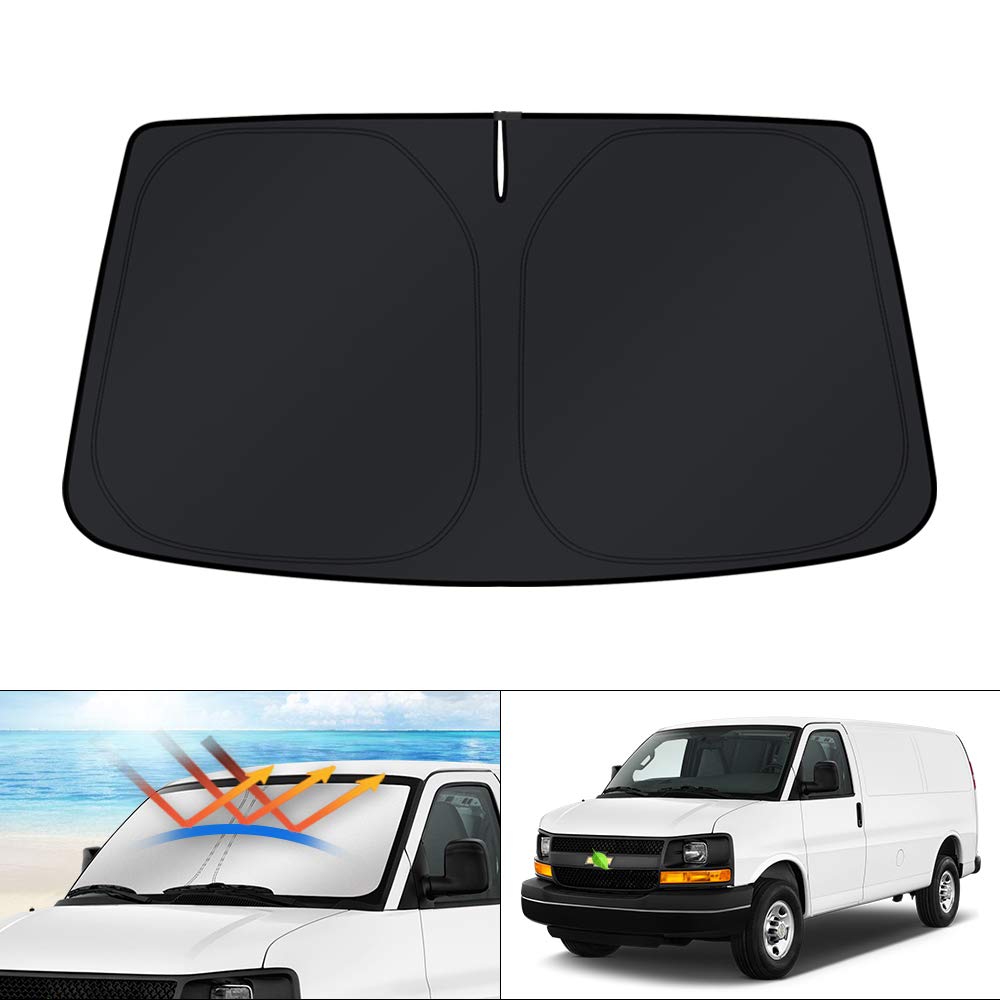 KUST front view showing full windshield coverage and perfect fit benefit