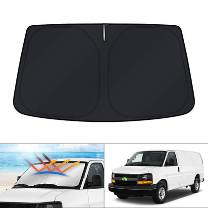 KUST front view showing full windshield coverage and perfect fit benefit