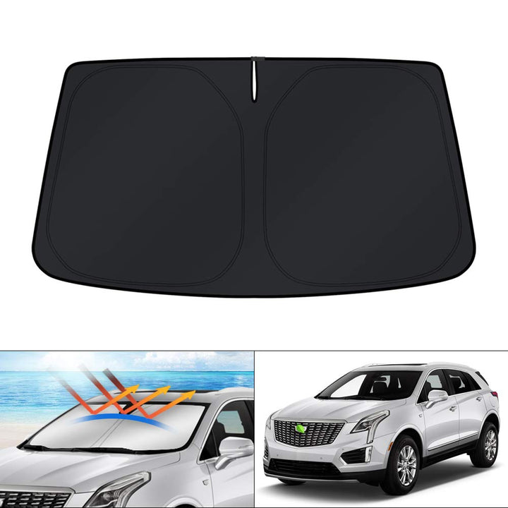 KUST front packaging showing XT5 windshield fit and full coverage benefit