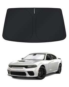 KUST front view of shade on Charger showing full coverage and protection