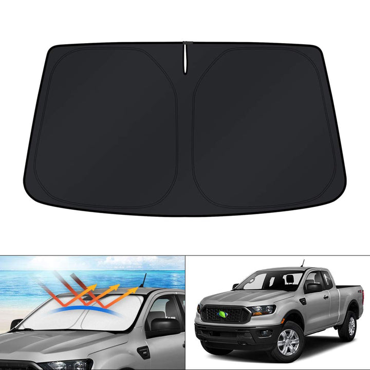 KUST front packaging showing custom fit for Ford Ranger and easy install benefit