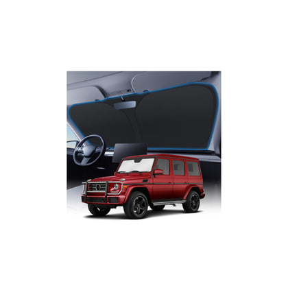 KUST front view showing full windshield fit and edge-to-edge protection