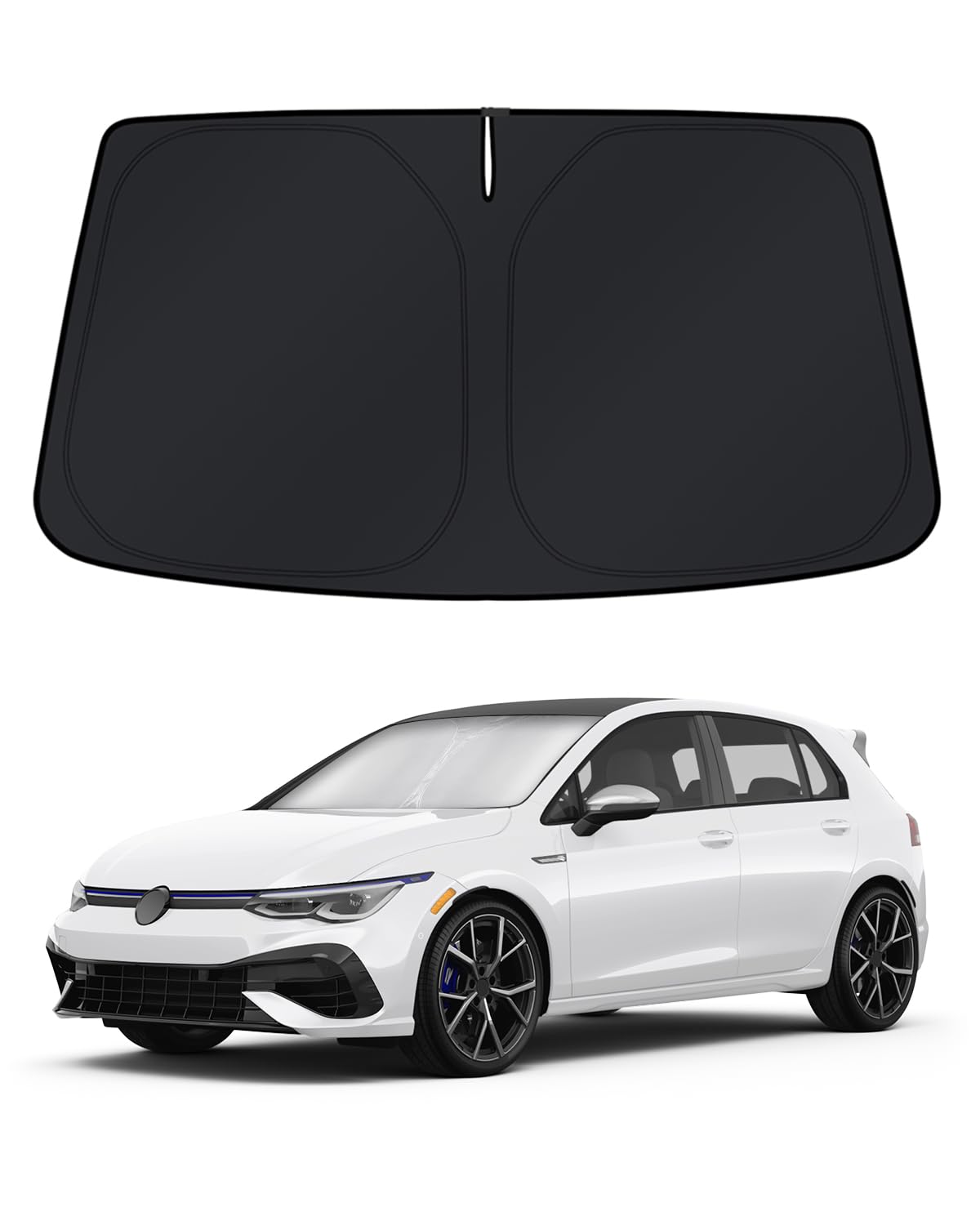 KUST front packaging for VW Golf GTI/R showing custom fit benefit