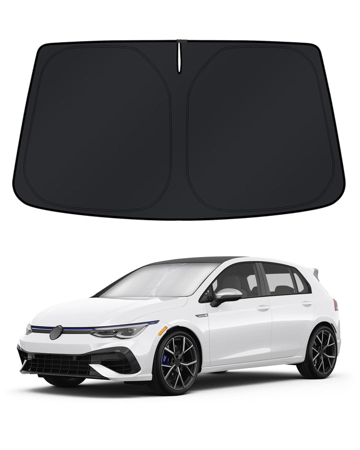 KUST front packaging for VW Golf GTI/R showing custom fit benefit