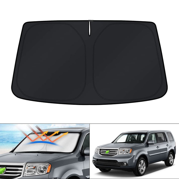 KUST front view packaging showing perfect Honda Pilot fit and easy protection