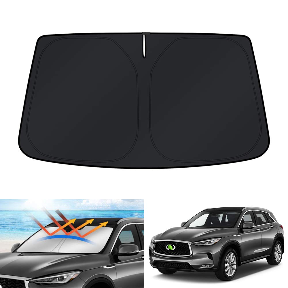 KUST front view on windshield showing full coverage benefit