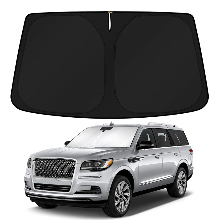 KUST front packaging displayed for Lincoln Navigator, shows perfect fit benefit
