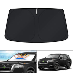 KUST front packaging showing windshield shade and benefits of full coverage