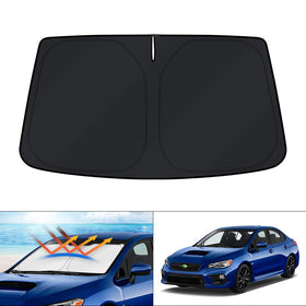 KUST front view showing sunshade fitted and neat protection benefit