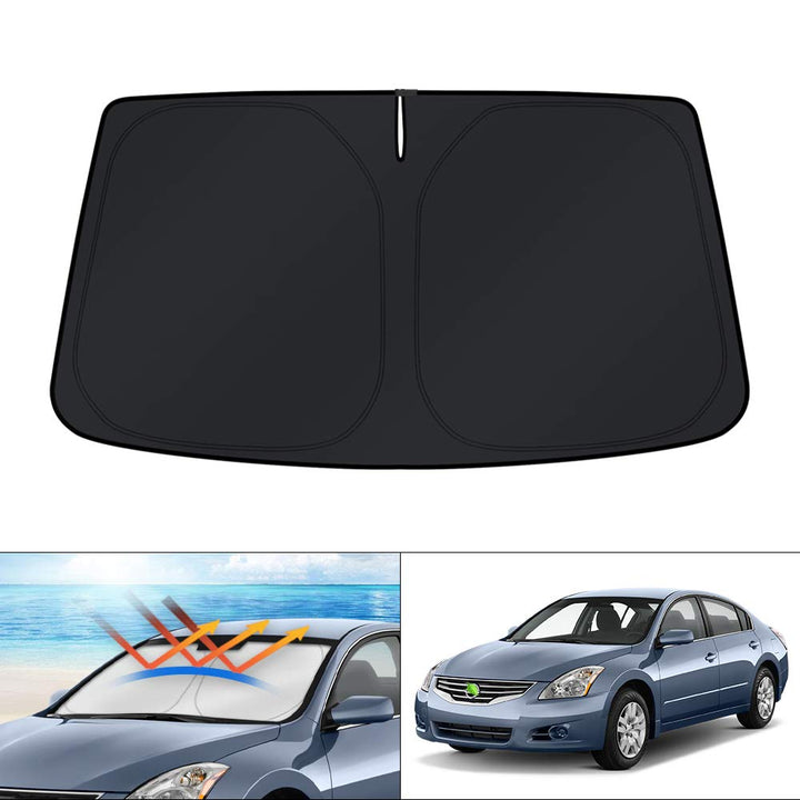 KUST front view showing full windshield coverage and precise fit benefit