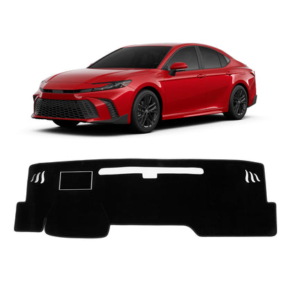 KUST front view on Camry dash showing custom fit and neat finish