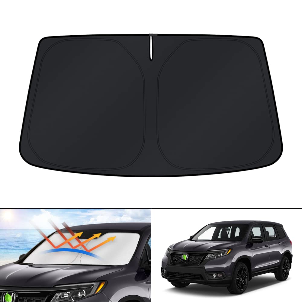 KUST front view showing full windshield coverage and cooler cabin benefit
