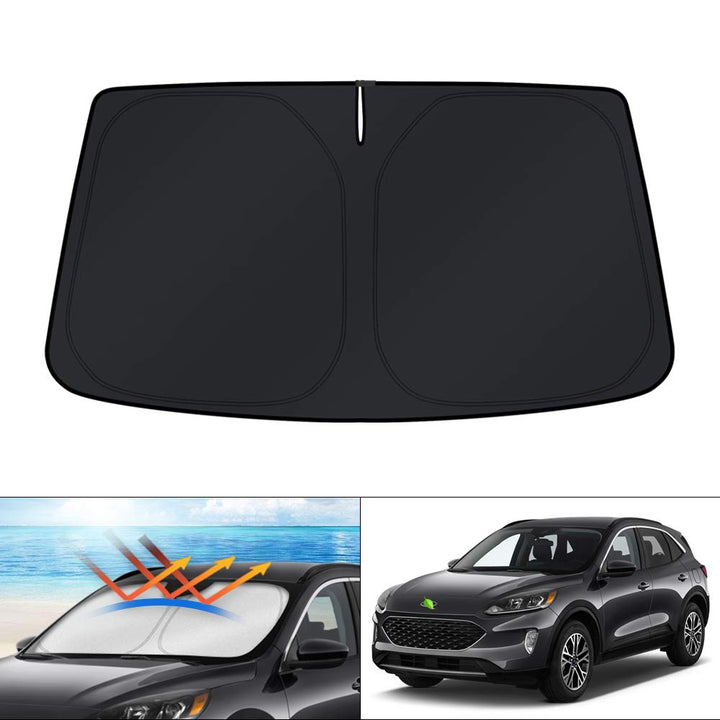 KUST front view showing full windshield fit and complete coverage benefit