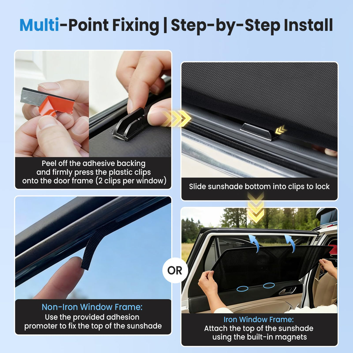 KUST in-car lifestyle with family showing privacy and comfort benefit