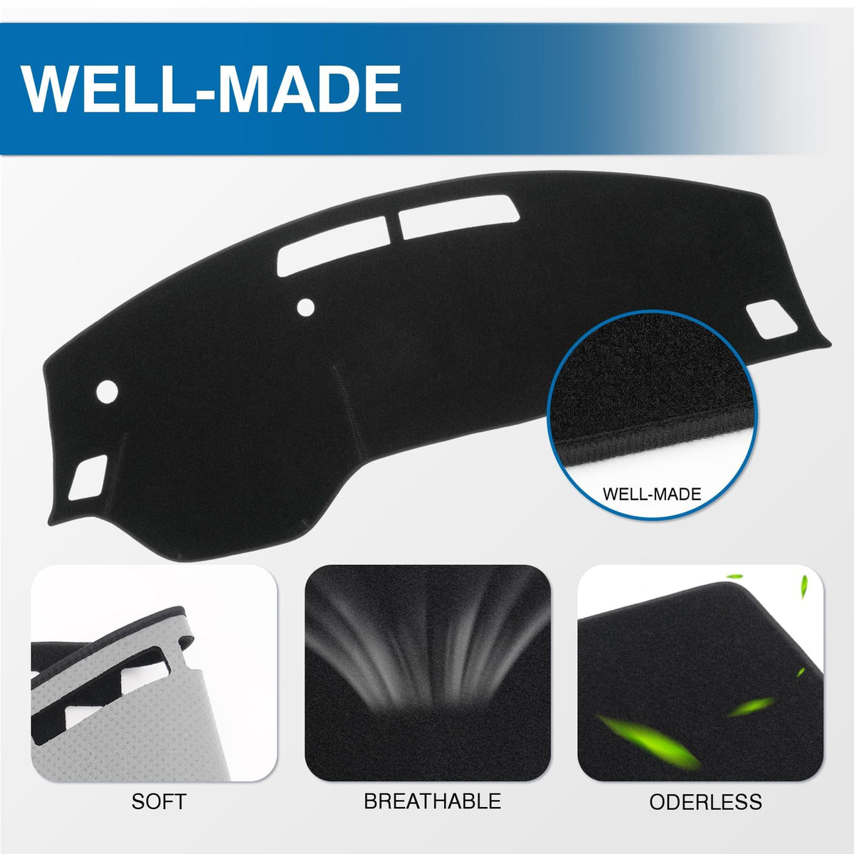 KUST installed in a 2023 Nissan Pathfinder reducing windshield glare