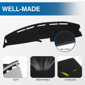 KUST installed in truck cabin illustrating reduced glare for driver