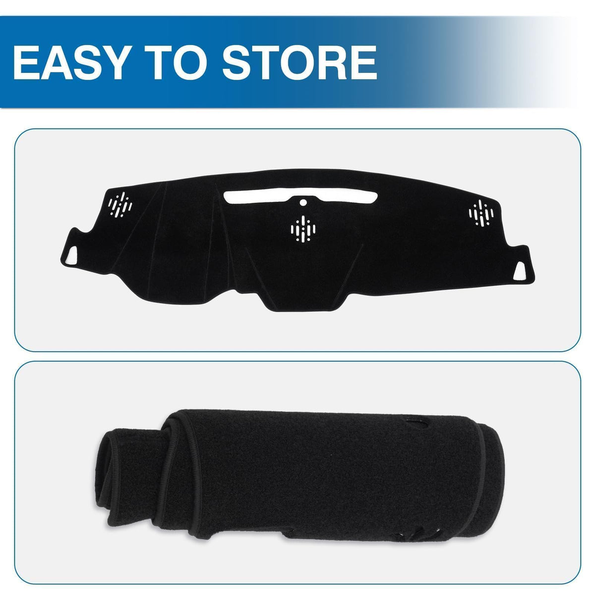 KUST lifestyle shot inside vehicle showing improved visibility and comfort