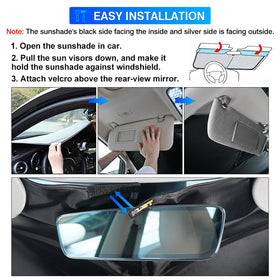 KUST in parked CHR illustrating sun protection and preserved interior