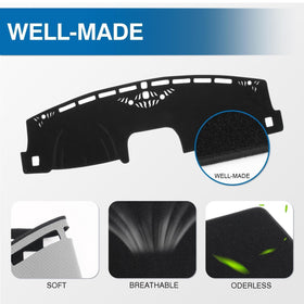 KUST pre-cut vent and sensor openings maintain factory functions and airflow