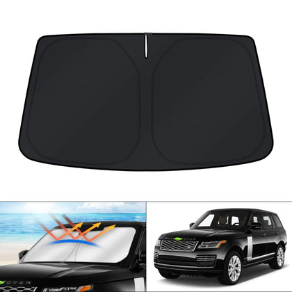 KUST front view showing full windshield coverage and neat fit benefit
