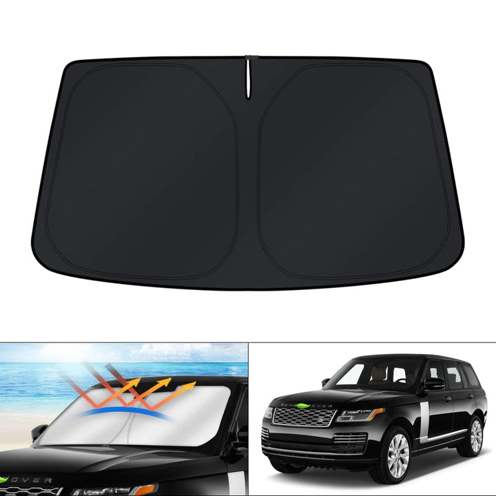 KUST front view showing full windshield coverage and neat fit benefit