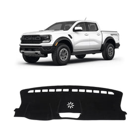 KUST front packaging showing dash cover fit and model compatibility benefits protection