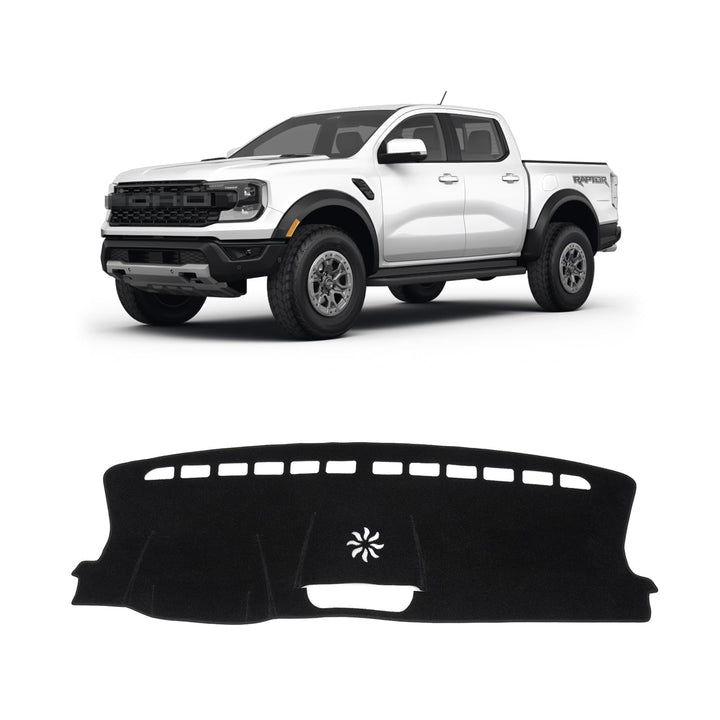 KUST front packaging showing dash cover fit and model compatibility benefits protection