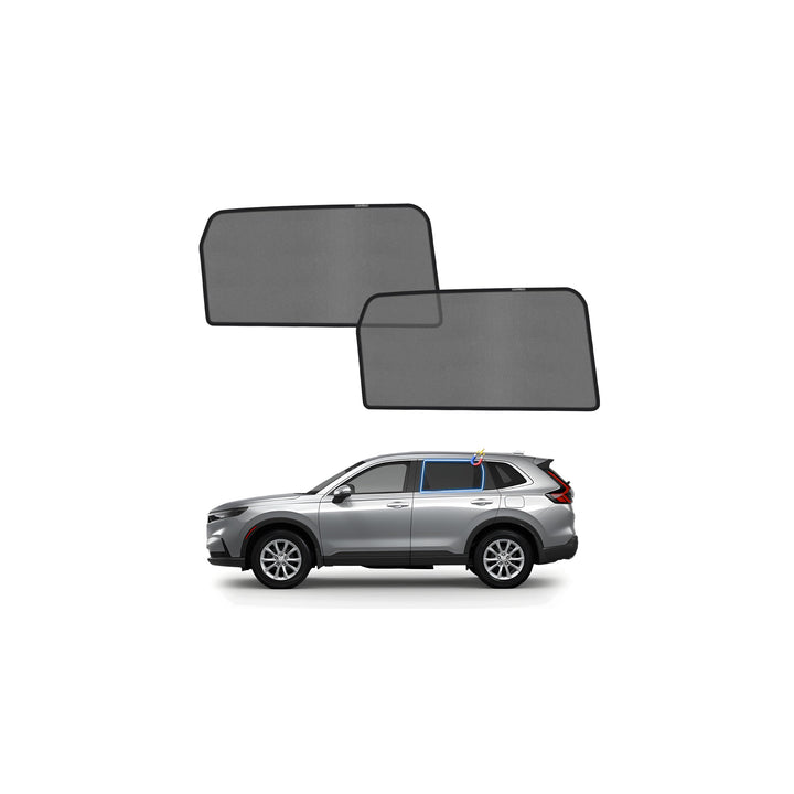 KUST rear shade front view shows custom fit and neat appearance