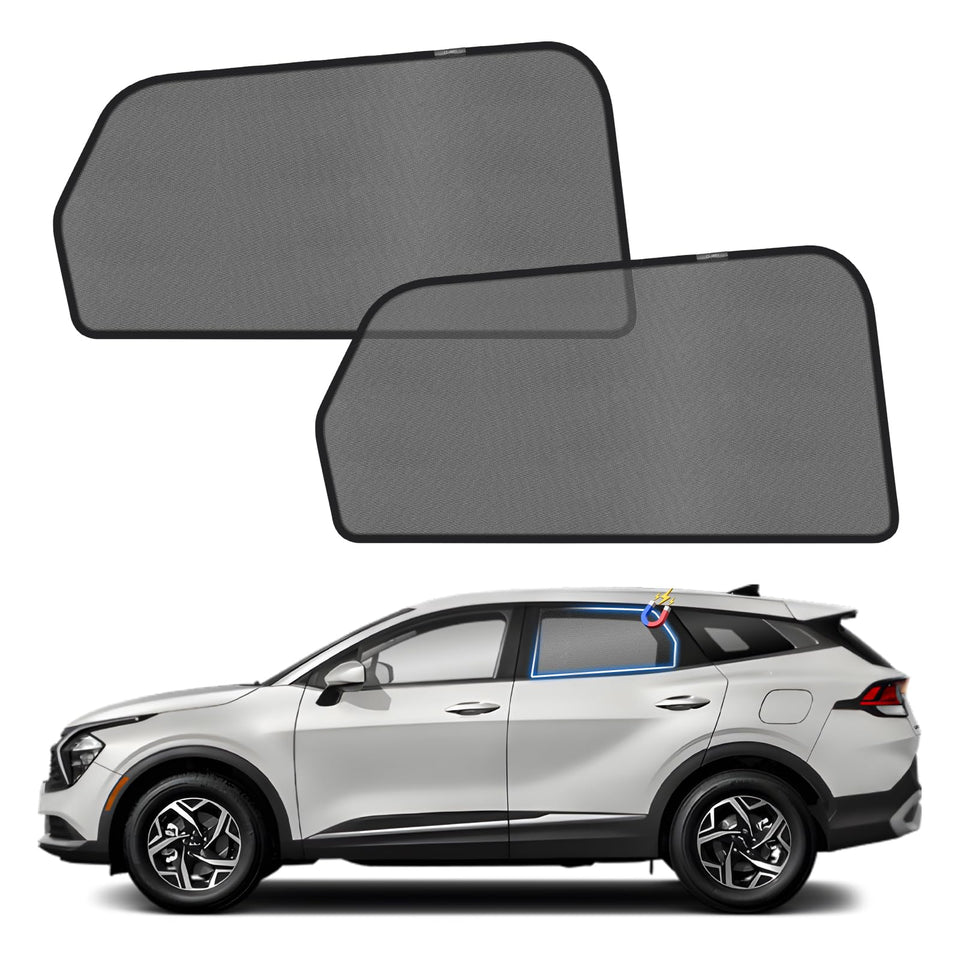 KUST front packaging showing the two-piece rear shade set and fit details
