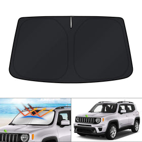 KUST front full windshield coverage showing complete protection and cooler cabin