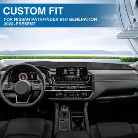 KUST underside silicone backing detail preventing mat slip while driving