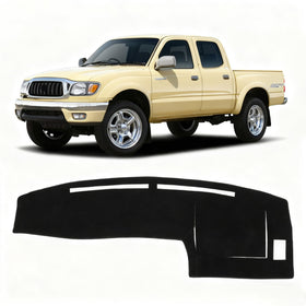 KUST front view on Tacoma dashboard showing precise custom fit and protection