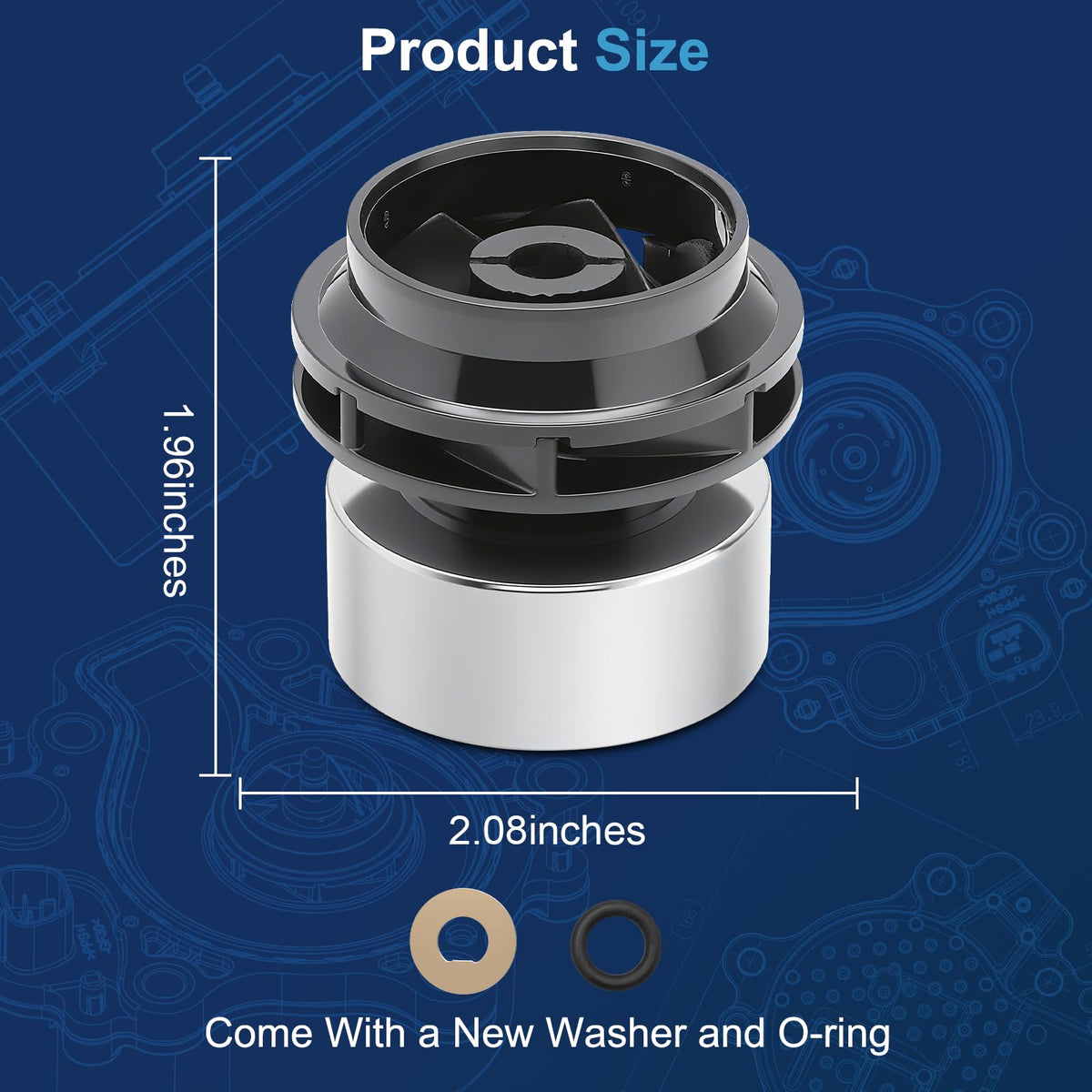 KUTTOLE rotor on garage workbench conveying professional-grade replacement and confidence