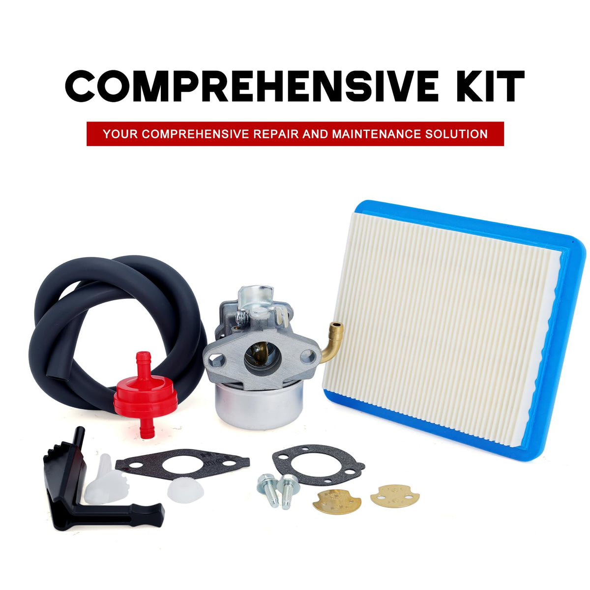 Kuupo carburetor installed on a portable generator in use for dependable power delivery