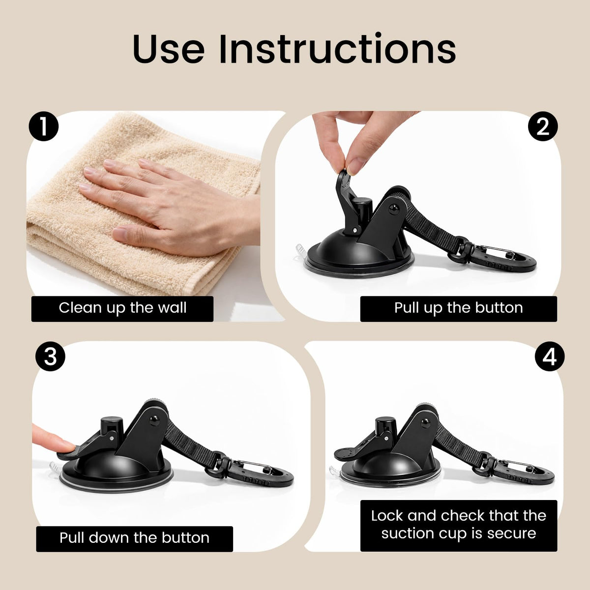KVNTOOLS tarp clip gripping fabric edge securely to prevent tearing