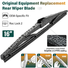 KVQ hand showing click-lock install for fast tool-free mounting benefit