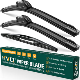 KVQ front packaging showing complete 26/18/12 inch set and quick-fit benefit