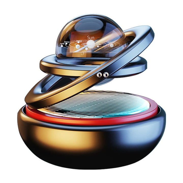 Kwak's front view on dashboard showing sleek black spinner and subtle style benefit