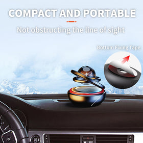 Kwak's size comparison in hand showing compact portable dashboard benefit