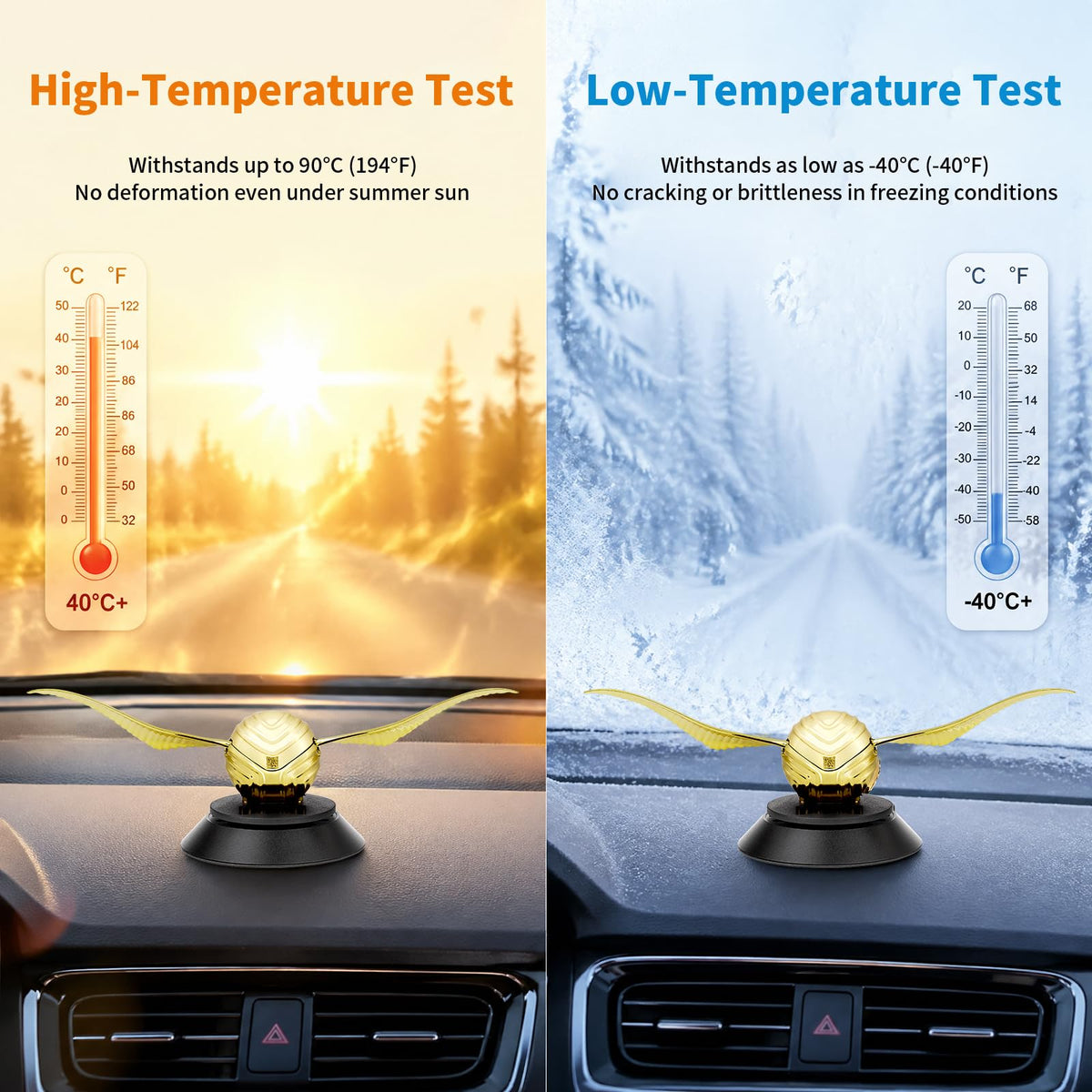 Kwak's on a sunlit dashboard creating motion and light fragrance
