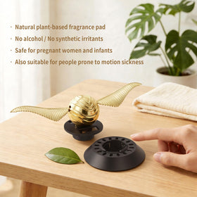 Kwak's next to a hand showing compact size and portability benefit