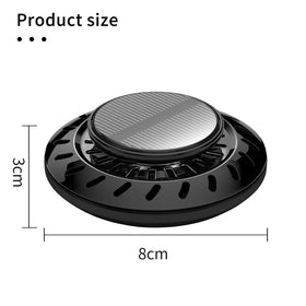 Kwak's UFO beside a coin showing compact 8cm diameter scale