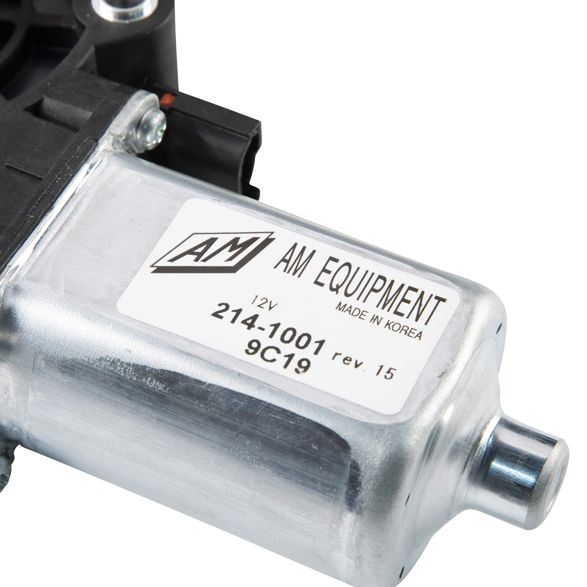 Kwikee motor on RV entry with step extended, improving safe boarding and evening visibility